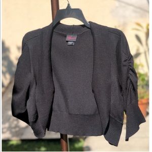 TORRID Black Cropped Shrug Sweater